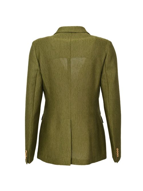 Giacca J-Parigi doppiopetto in cotone Verde Tagliatore | J-PARIGIB SV 340311 EV804678